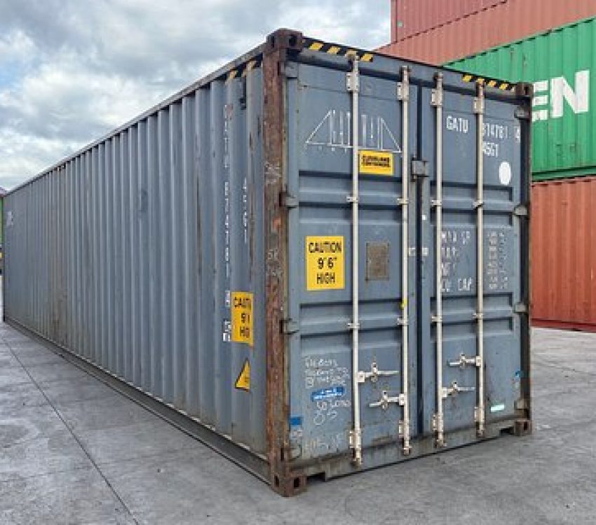 Container marittimo usato da 40 piedi High Cube